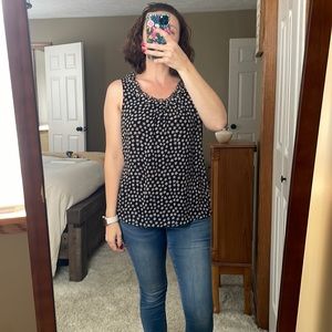 Floral summer tank top